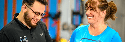 personal training flexible schedule at Smart Fitness