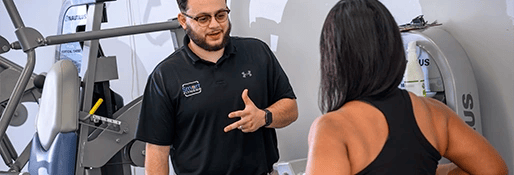 personal training support at Smart Fitness